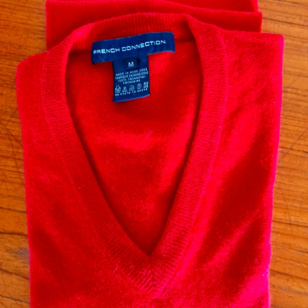 French connection 100% cashmere sweater S/M